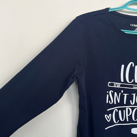 🌸Company🌸 T-shirts / long sleeve Tees / Ellen Tracy / size M - Picture 3 of 7